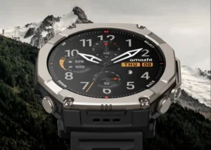 Desain tangguh dengan Fitur Amazfit T-Rex Ultra 2 Terbaru bermaterial titanium (Photo: Amazfit, Gizmochina)